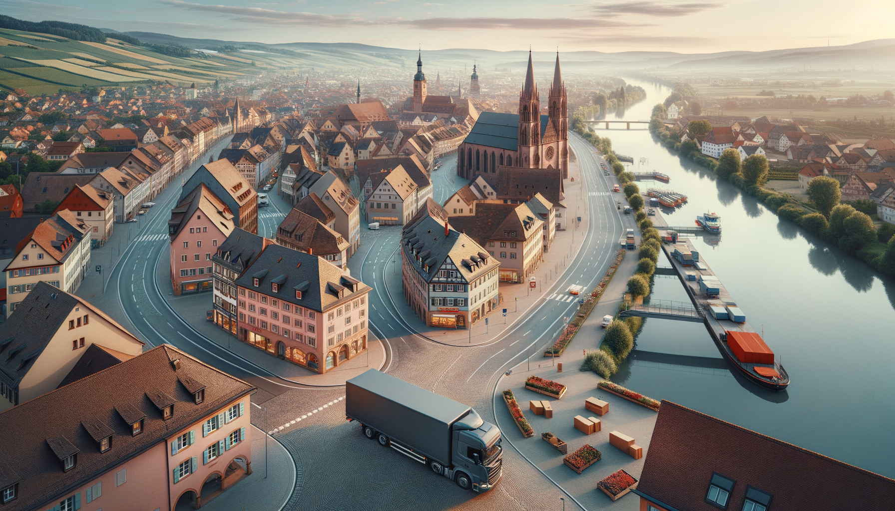 LKW Transporte ab Breisach am Rhein