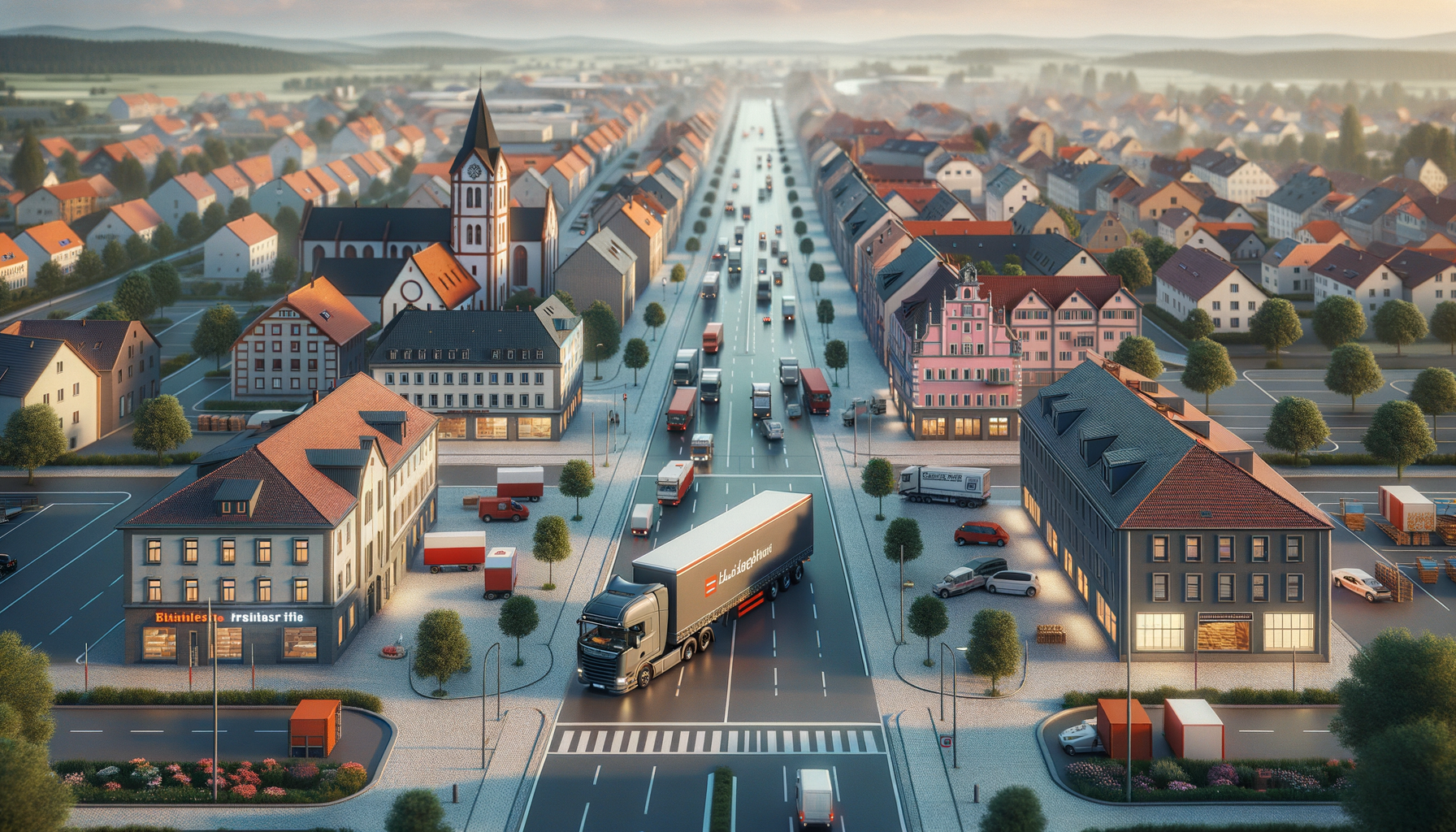 LKW Transporte ab Dissen am Teutoburger Wald