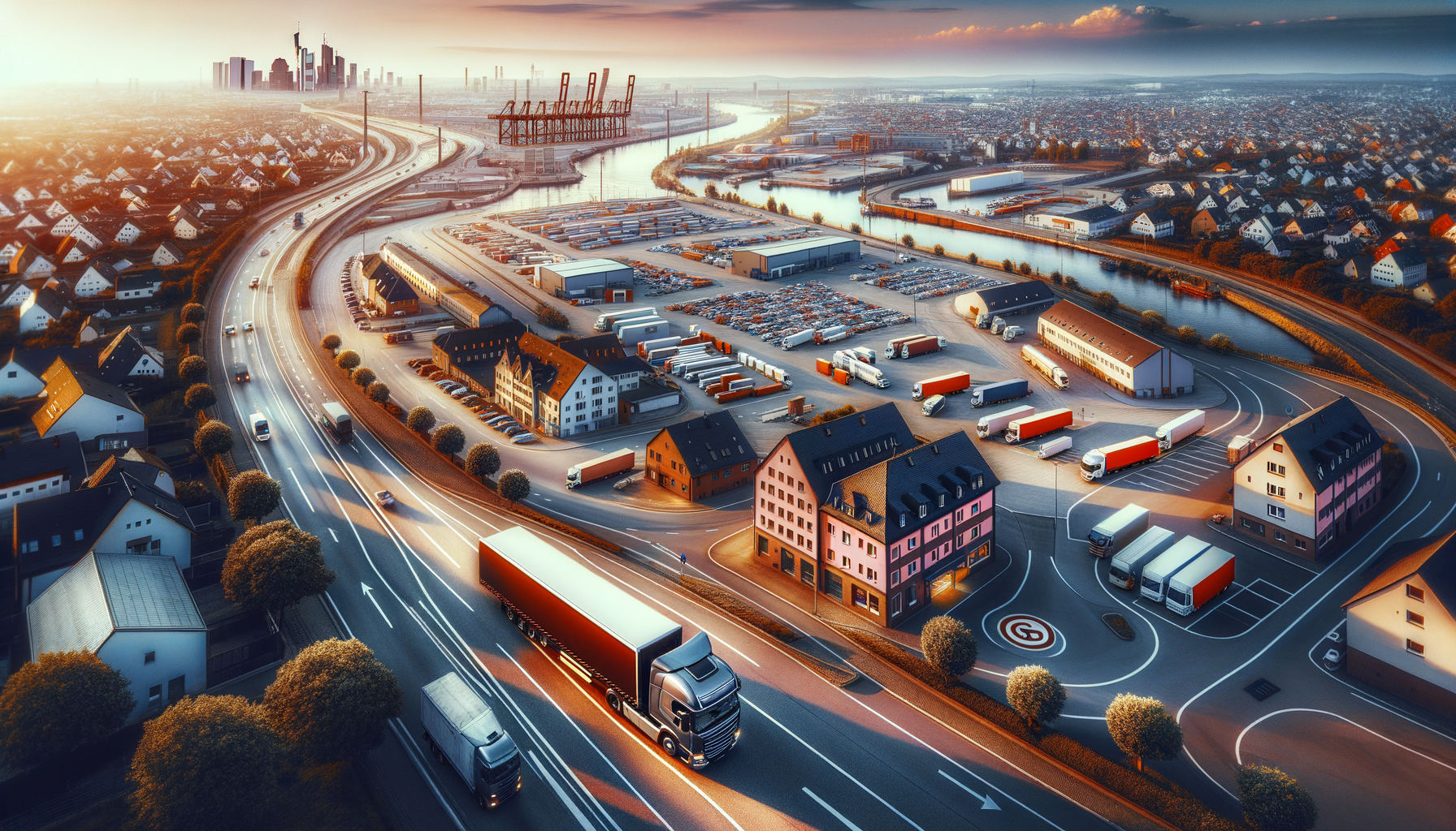 LKW Transporte ab Frankfurt am Main