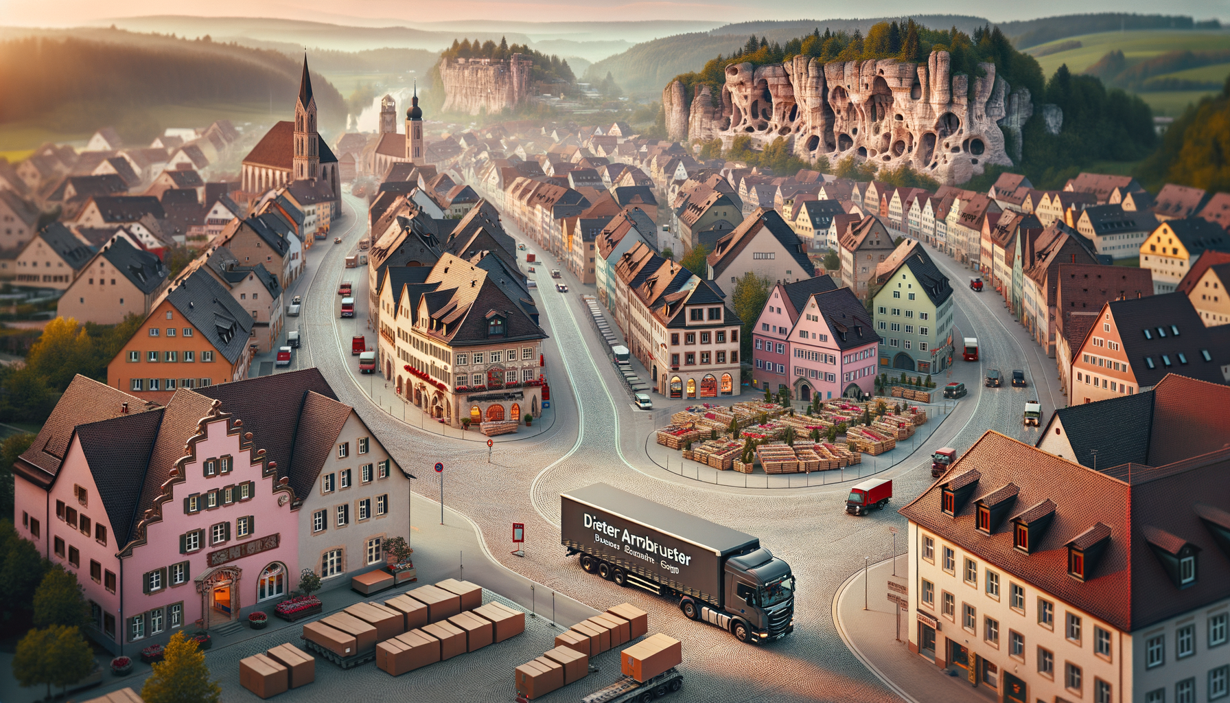 LKW Transporte ab Königsbach-Stein