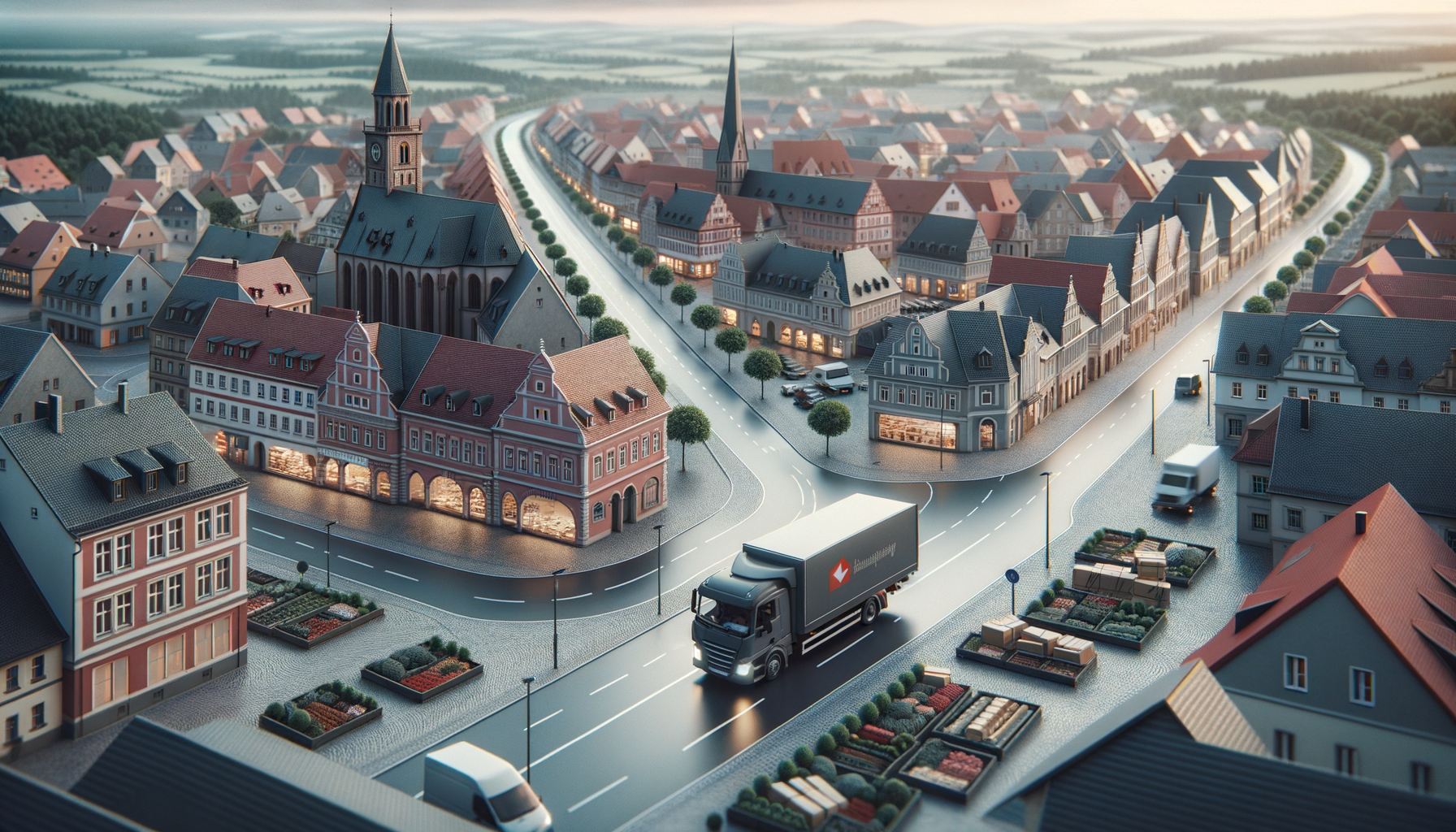 LKW Transporte ab Korb