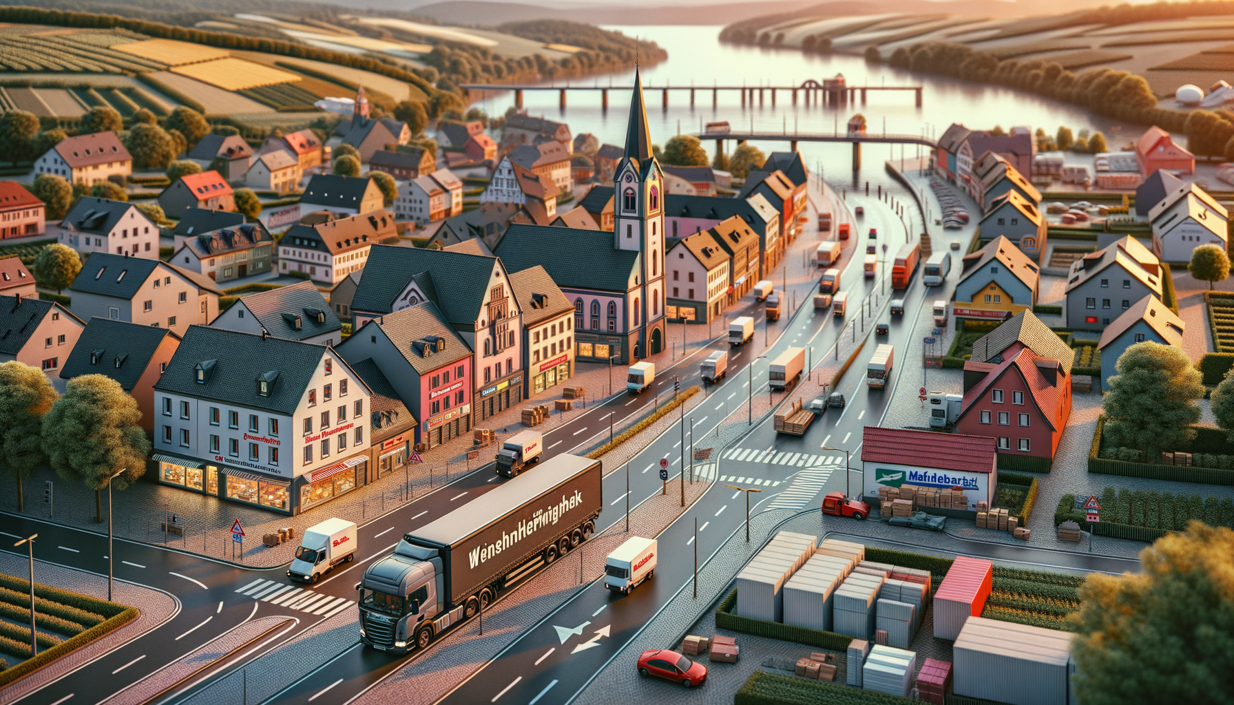 LKW Transporte ab Leinsweiler