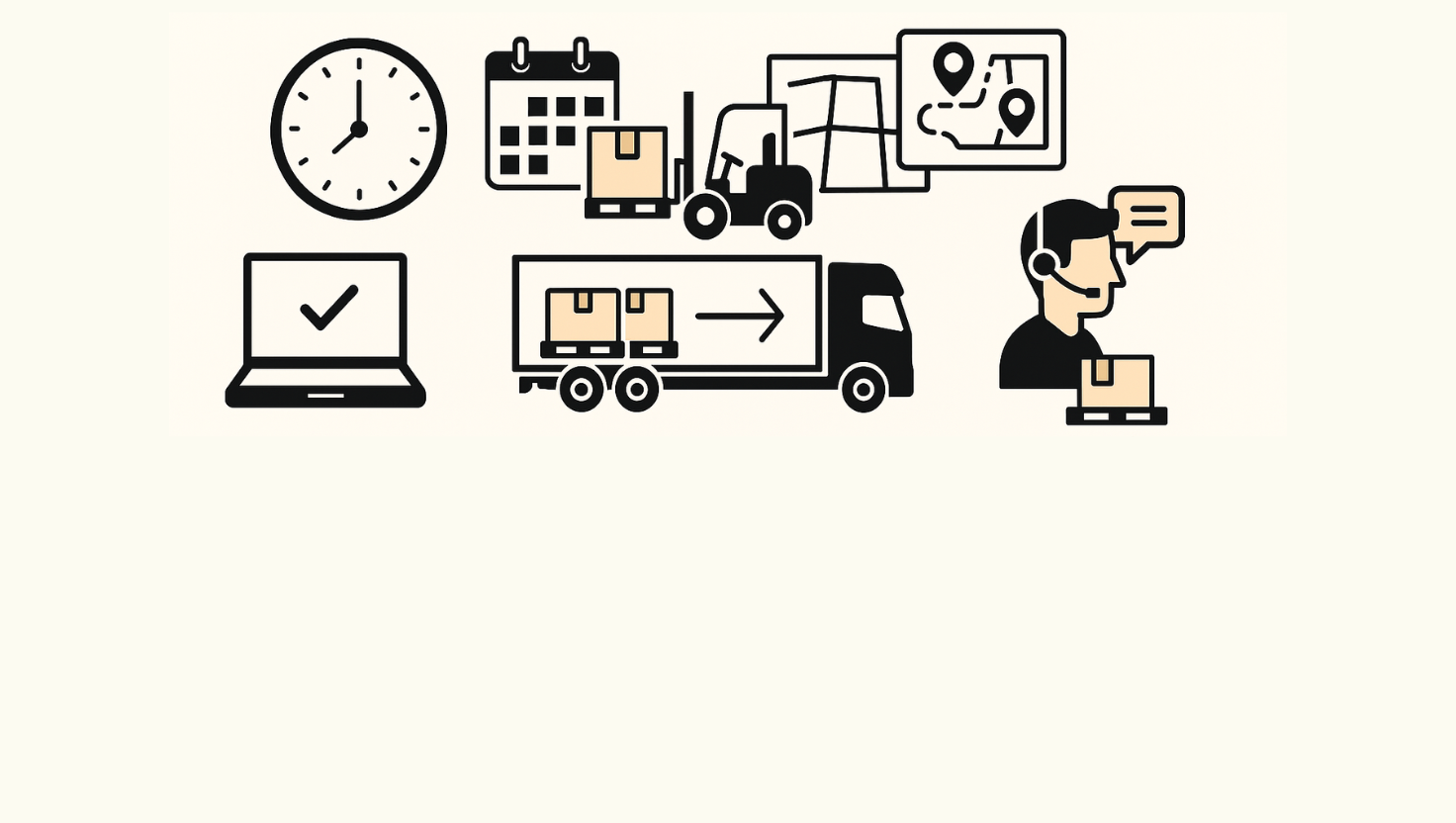 Ablauf der Transportabwicklung – von Buchung bis Lieferung mit Kundenservice