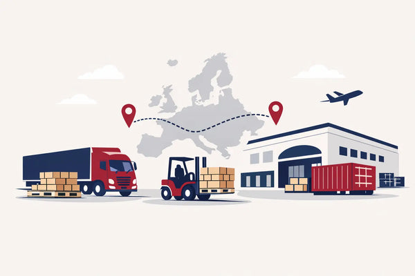 Paletten an ein Amazon-Lager senden: So geht's