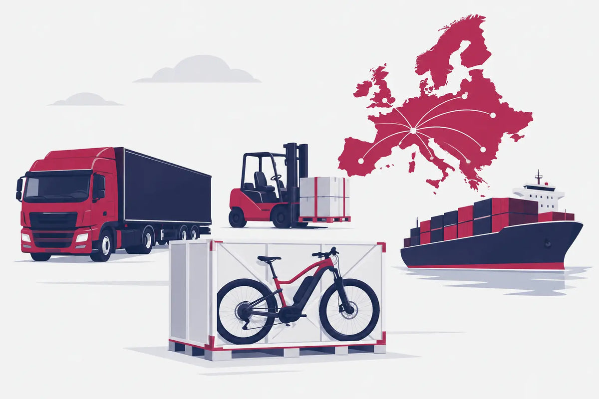 Beste Versandmethoden für E-Bikes im Überblick