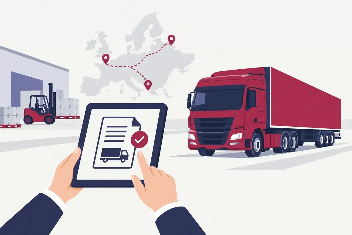 Elektronischer Frachtbrief im Straßentransport