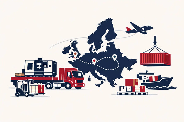 Maschinenversand europaweit organisieren