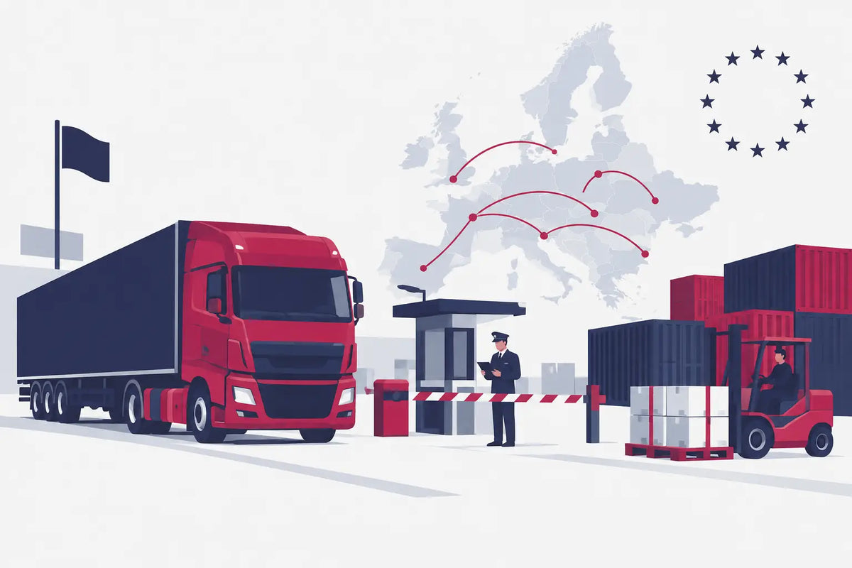 Leitfaden Zoll für Europa-Transporte im Lkw