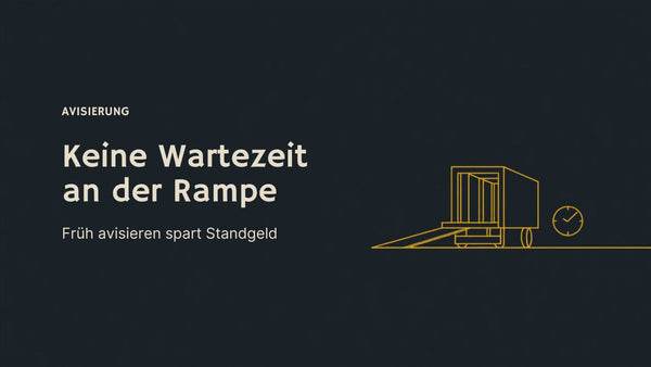 Avisierung und Zeitfenster an der Rampe: So vermeiden Sie Wartezeiten und Standgeld