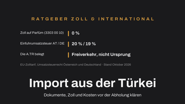 Import aus der Türkei nach Deutschland: Ablauf, Zoll, Dokumente und Kosten