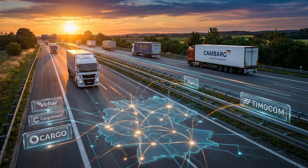 Logistikanbieter-Vergleich 2026: Vehar, Cargoboard, OCARGO, TIMOCOM