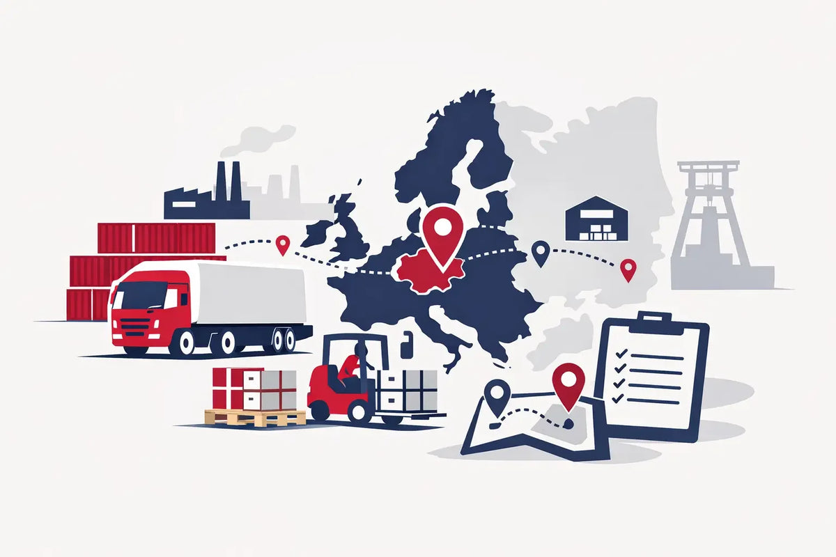 B2B-Frachtversand im Ruhrgebiet richtig planen
