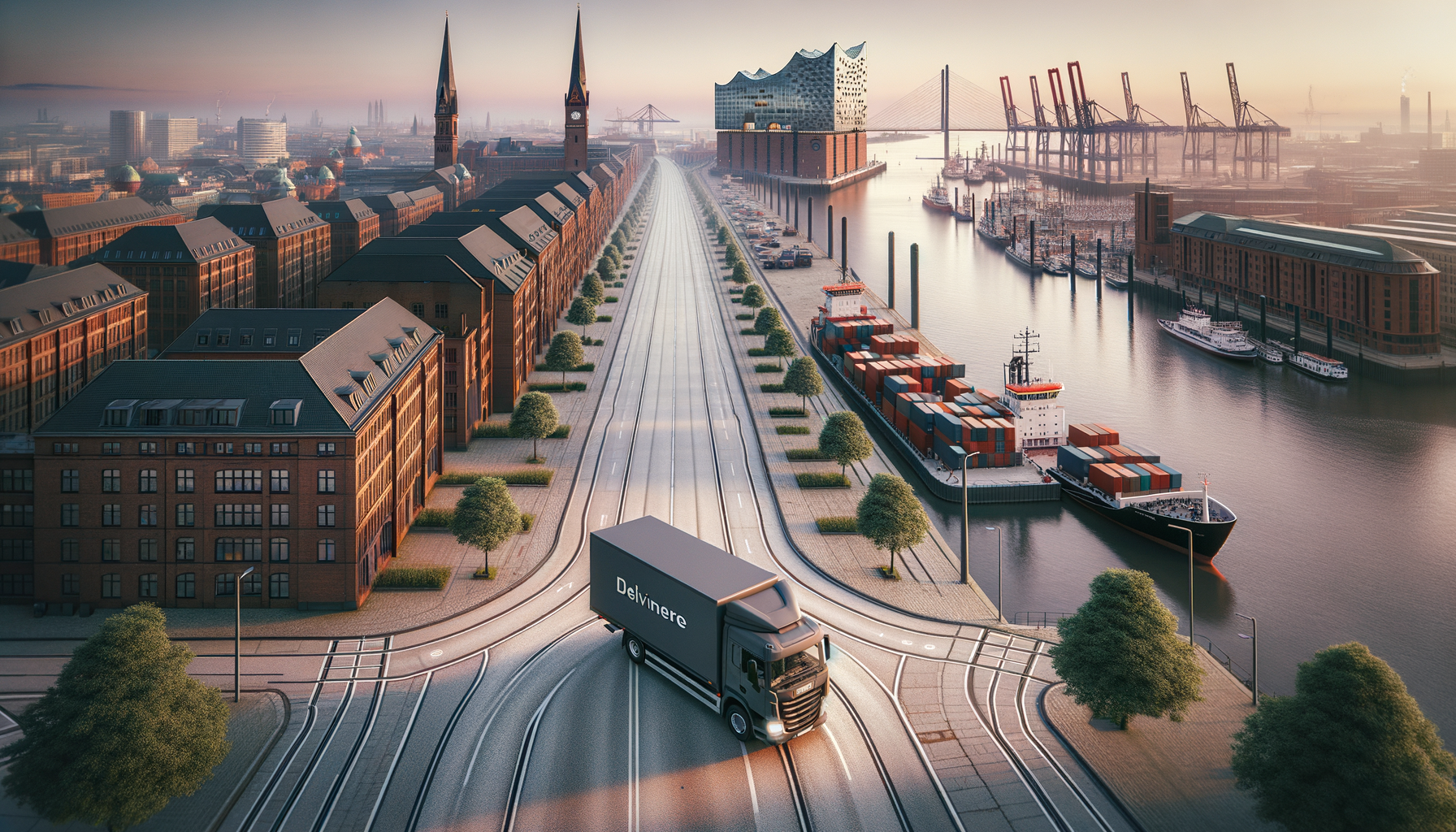 LKW Transporte ab Hamburg bis 850 km