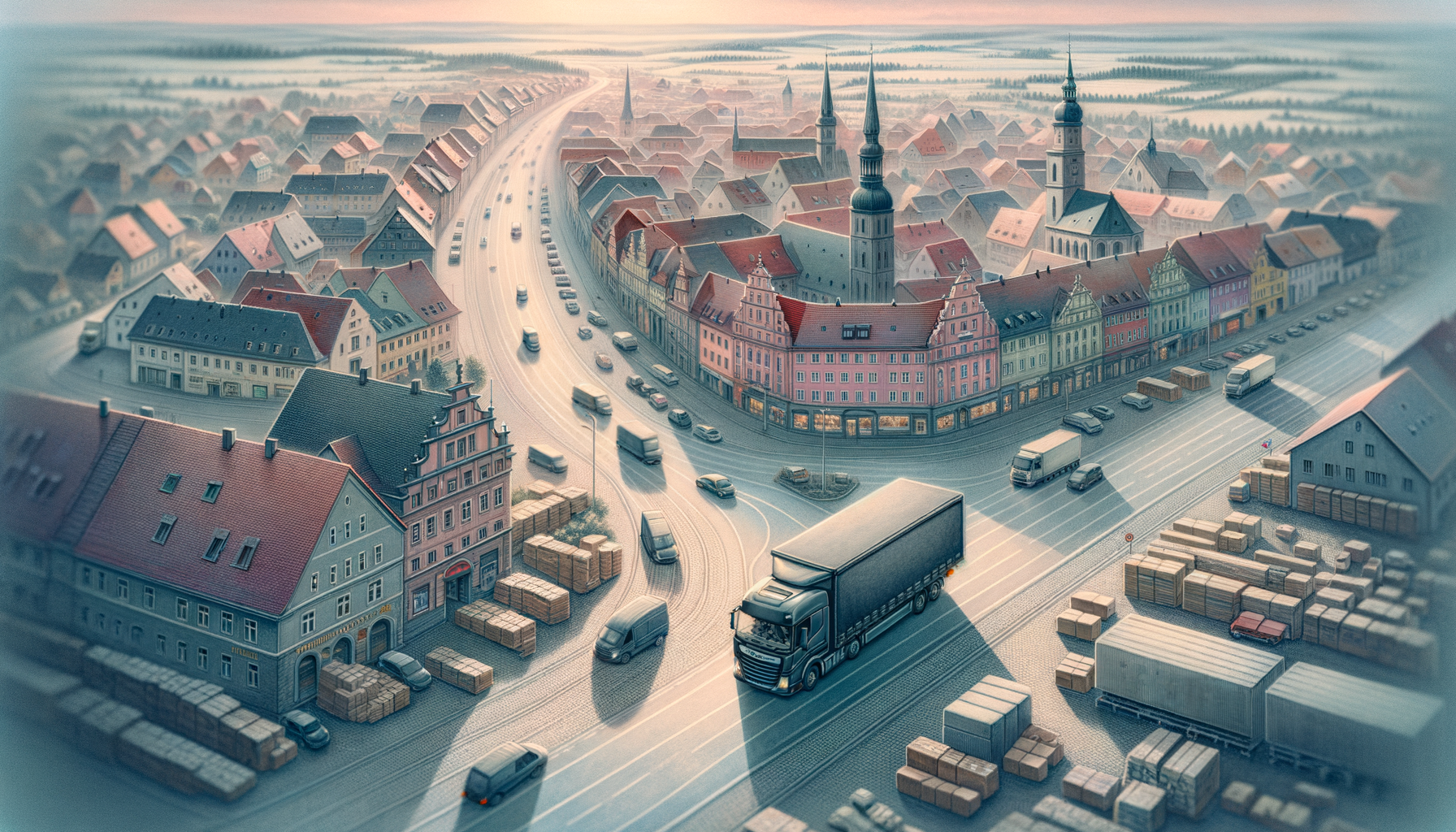 Stückgut Transporte Deutschland online buchen