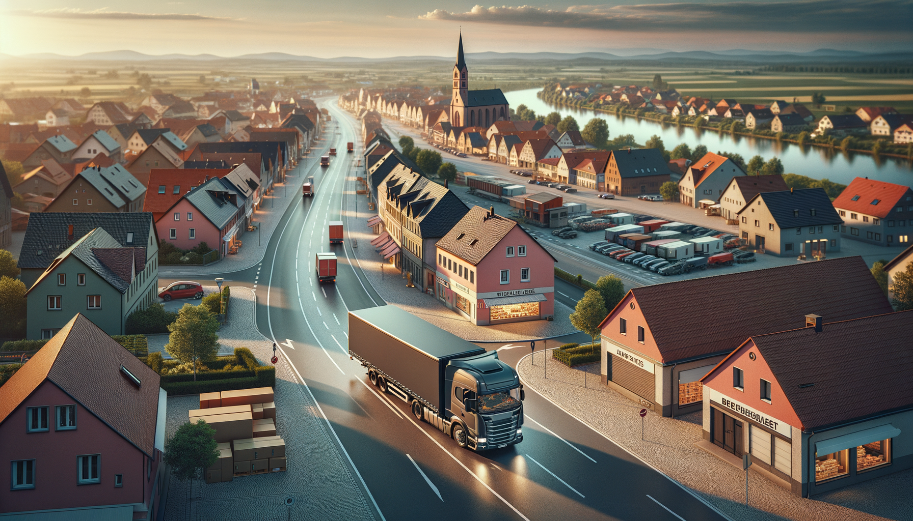 LKW Transporte ab Böel