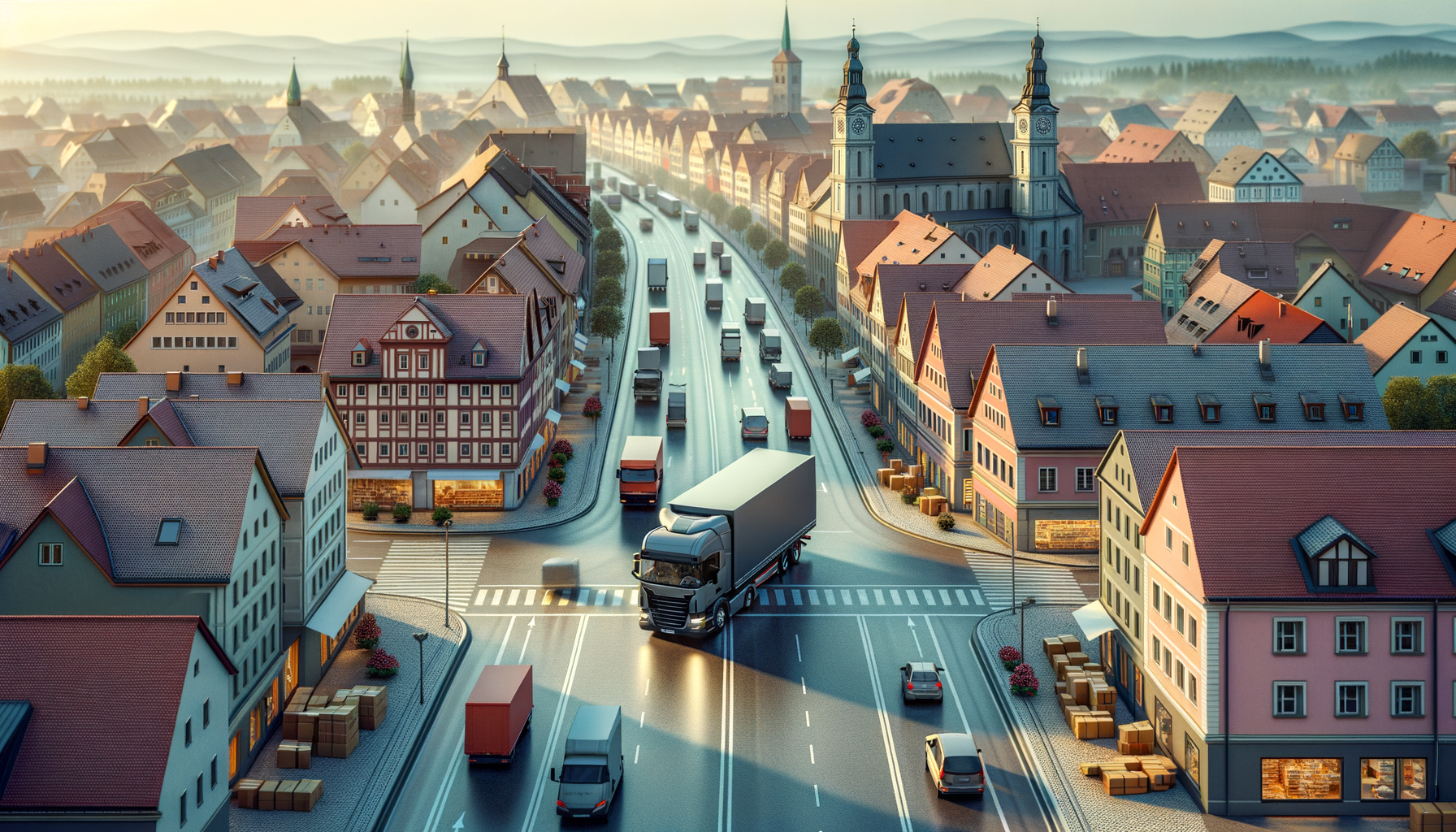 LKW Transporte ab Friedrichshafen