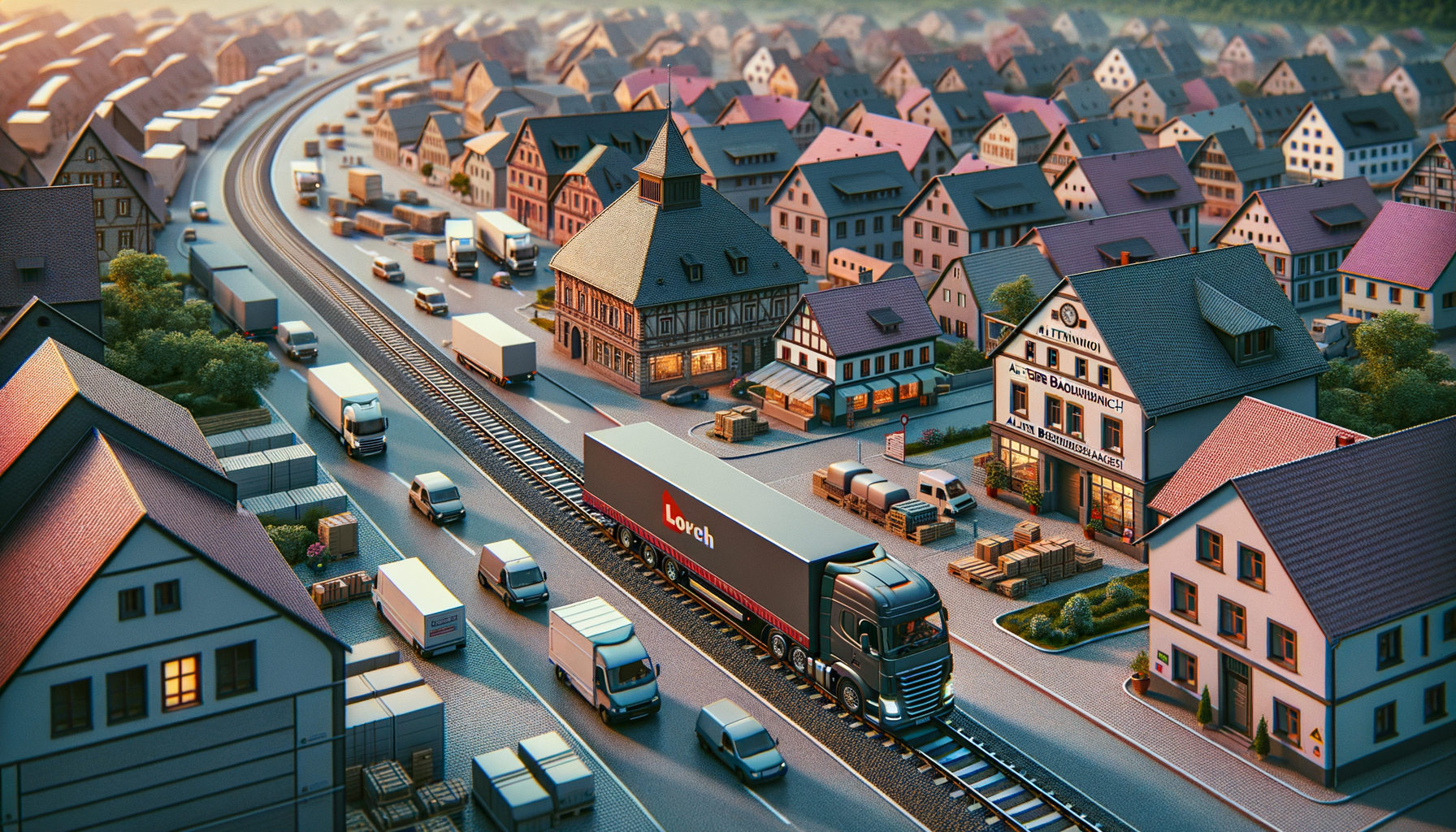 FTL-Komplettladung Transporte Deutschland online buchen