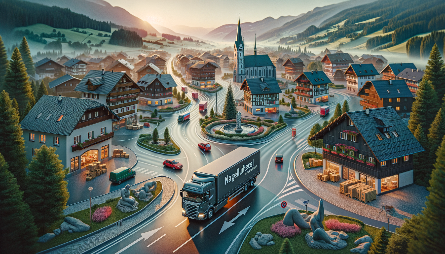 LKW Transporte ab Immenstadt im Allgäu