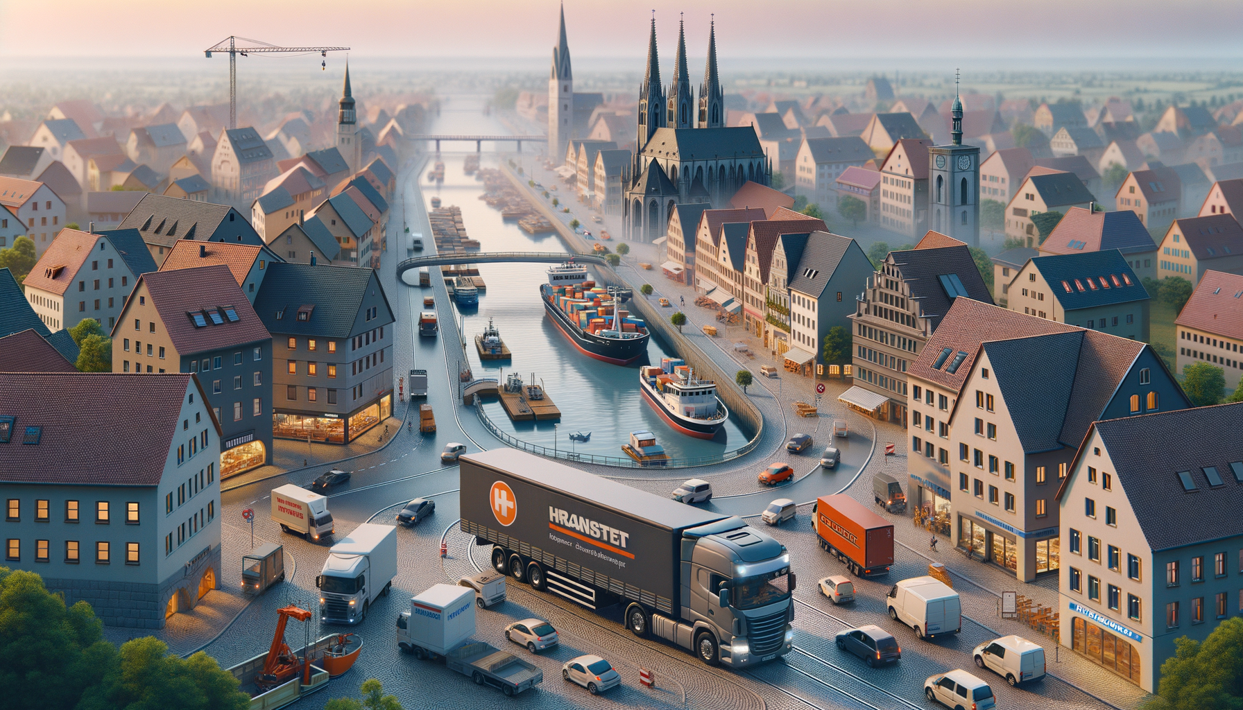 FTL-Komplettladung Transporte Deutschland online buchen