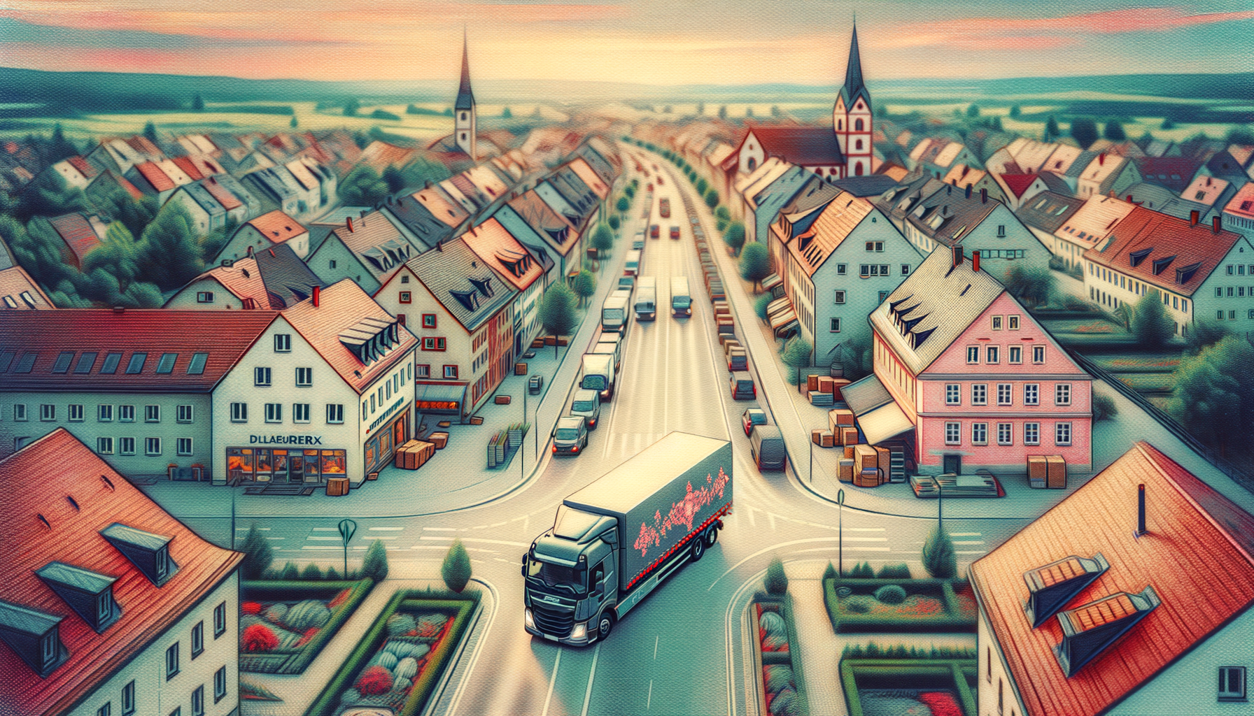 FTL-Komplettladung Transporte Deutschland online buchen