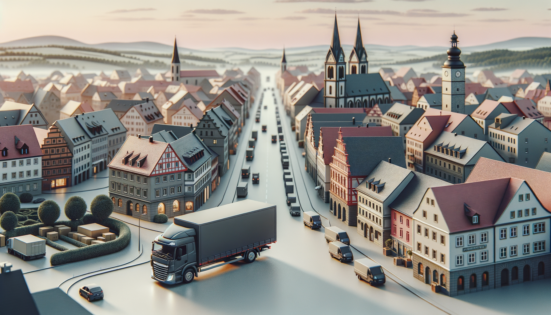 LKW Transporte ab Lübbecke