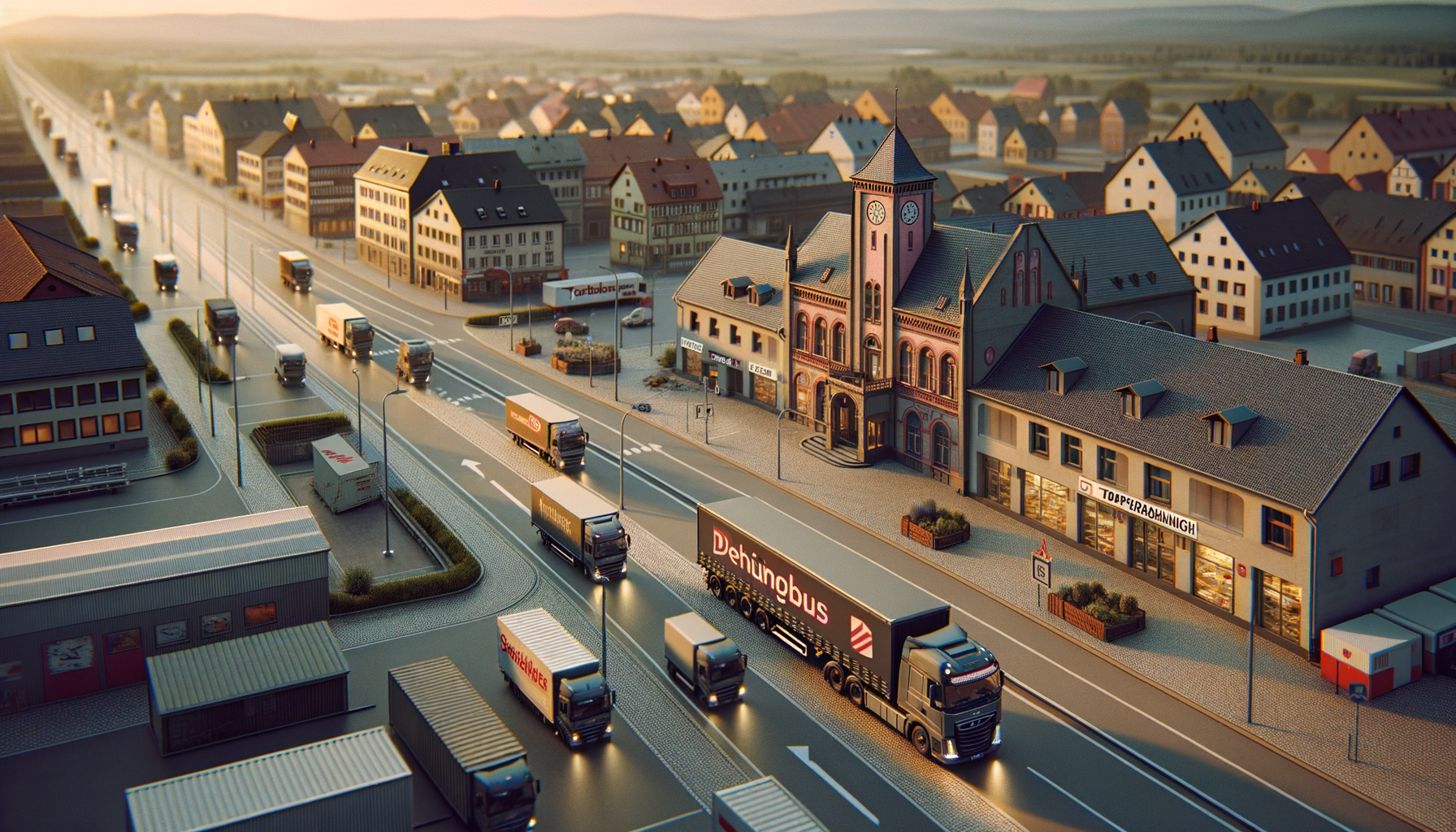 LKW Transporte ab Lotte
