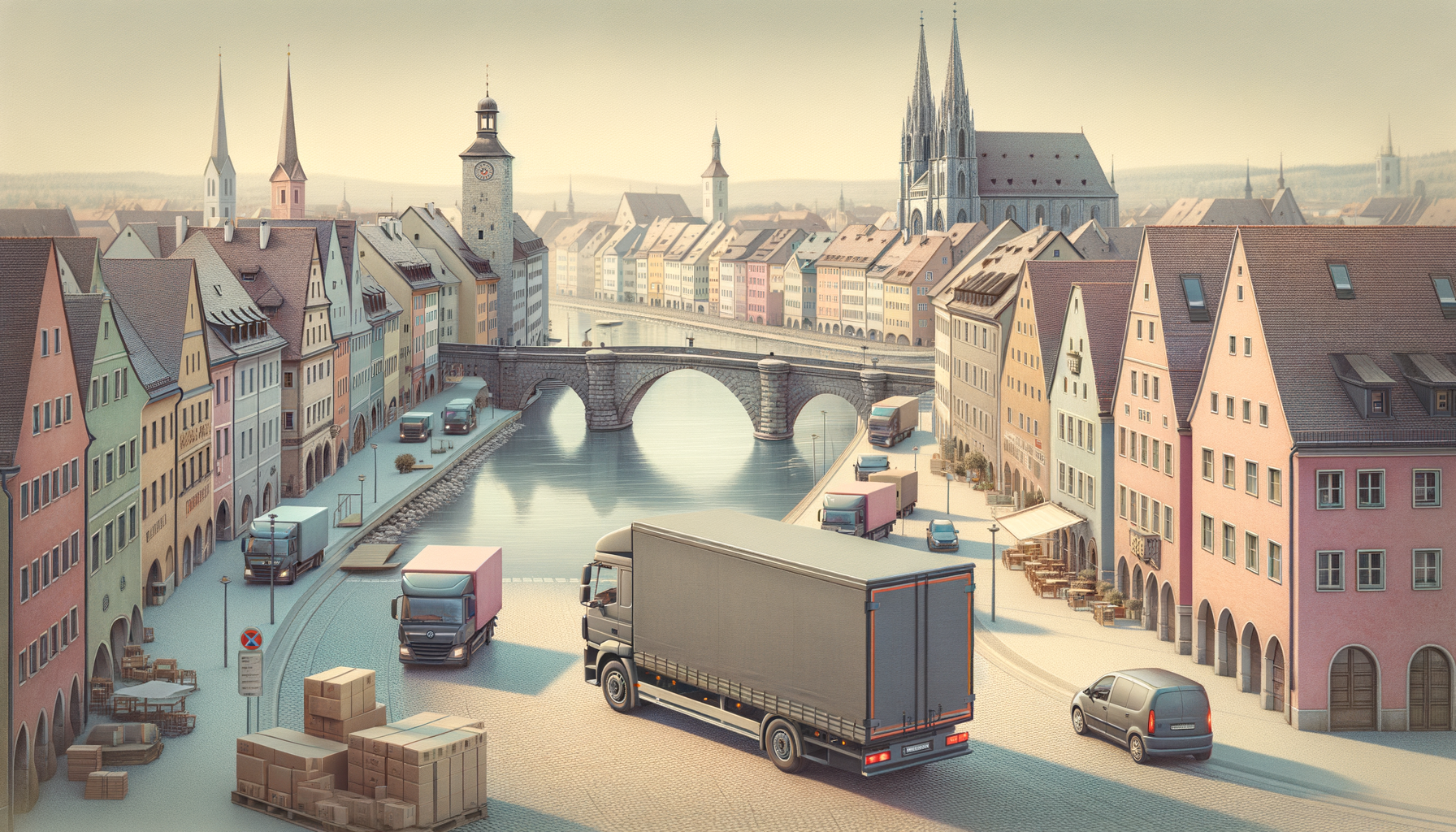 LKW Transporte ab Regensburg