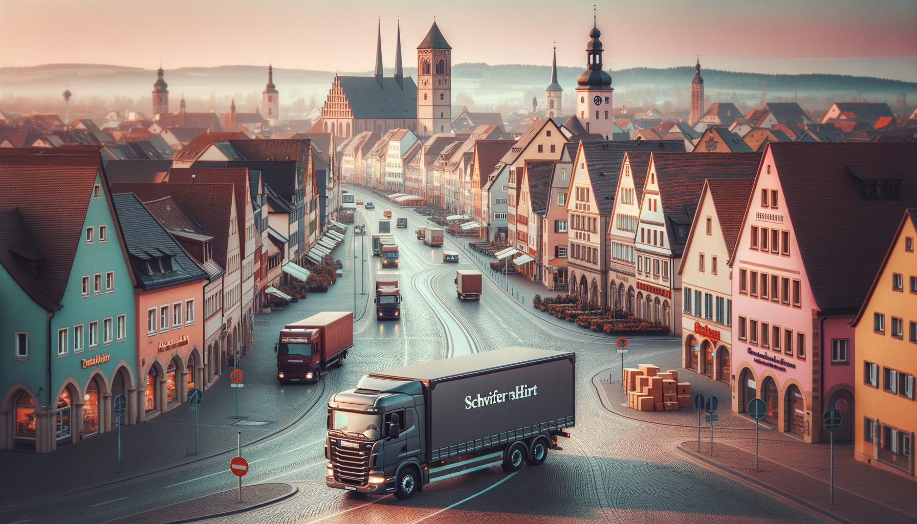 LKW Transporte ab Schweinfurt