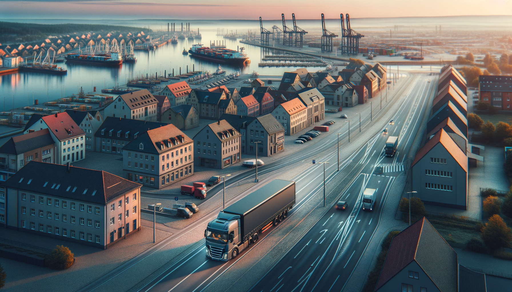LKW Transporte ab Stralsund