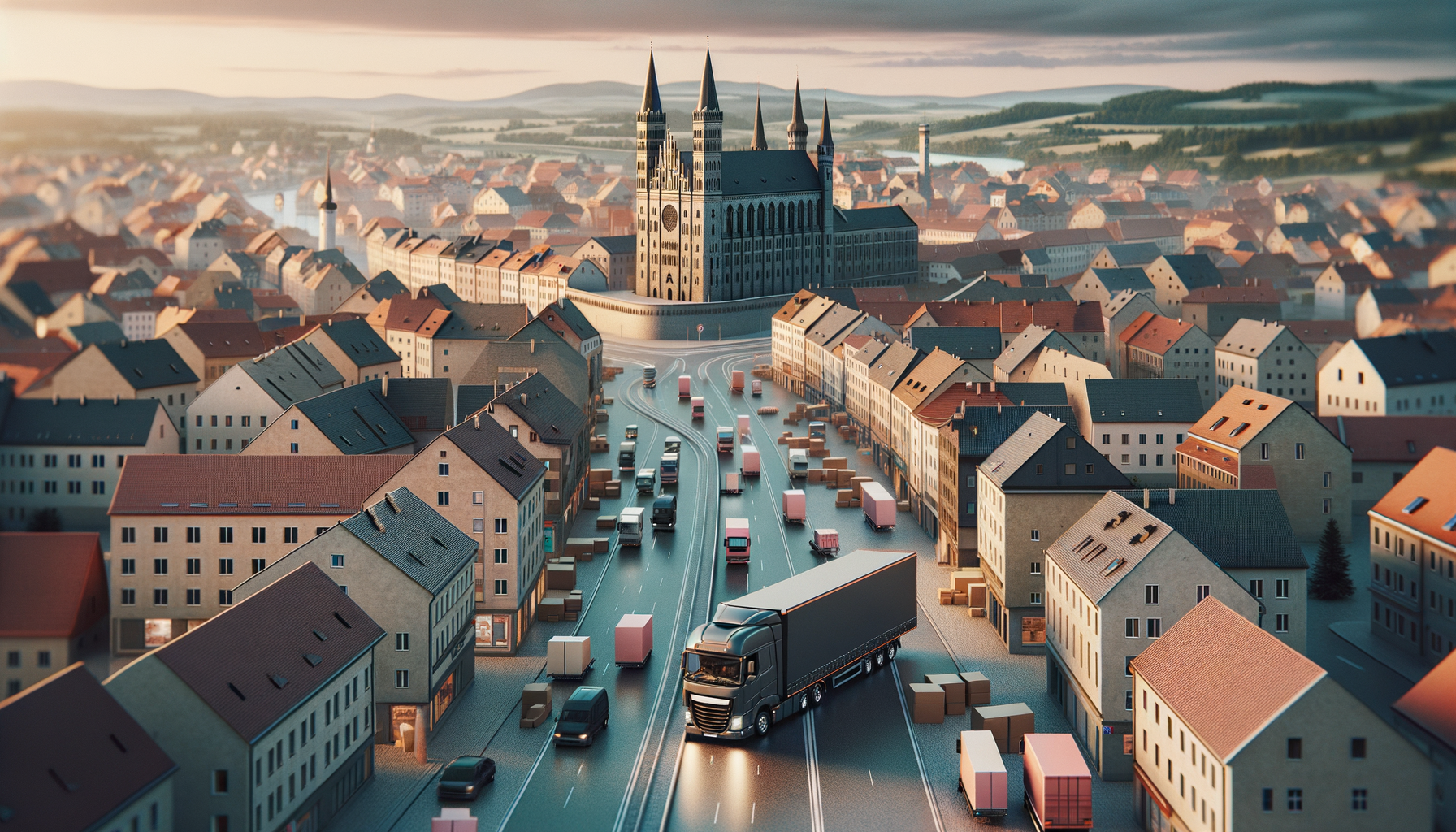 FTL-Komplettladung Transporte Deutschland online buchen