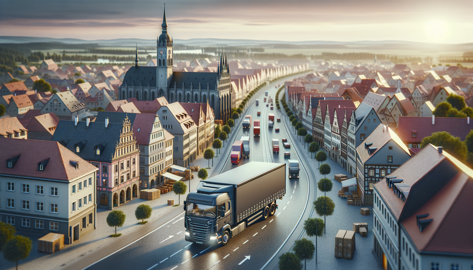 FTL-Komplettladung Transporte Deutschland online buchen