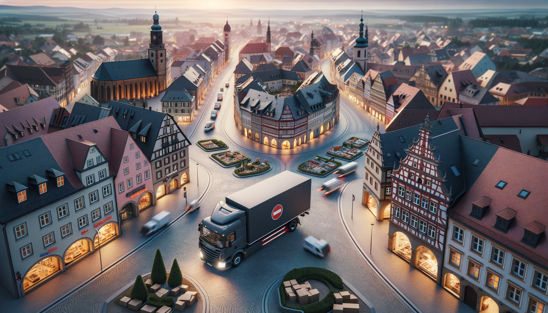 FTL-Komplettladung Transporte Deutschland online buchen