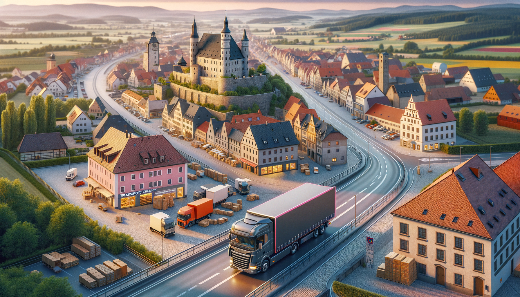 FTL-Komplettladung Transporte Deutschland online buchen