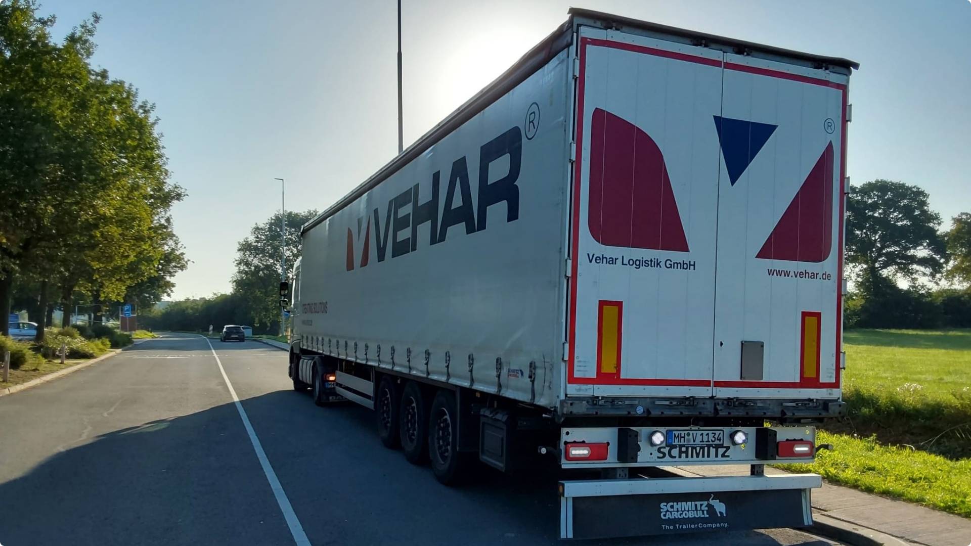 Teilladung (LTL) per LKW mit Vehar logistiko