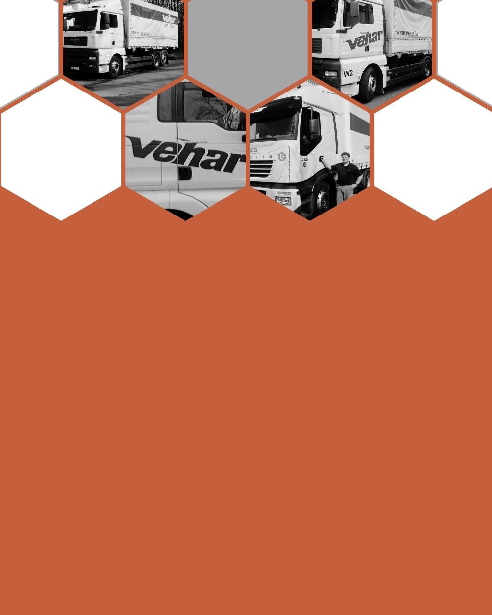 12-Tonnen-LKW-Flotte für internationale Komplettladungen von Vehar