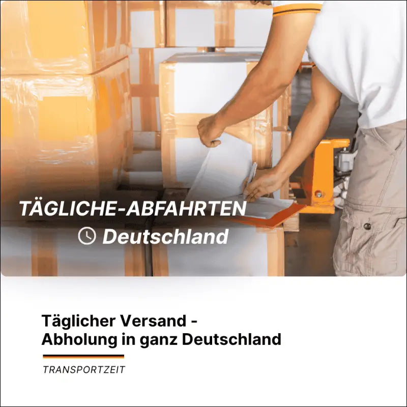 Teilladung LTL-Transport  für Paletten & Großpakete – paletten transportieren