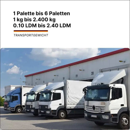 Stückgut Transport in Deutschland bis 2.400 kg versenden - Stückgutversand