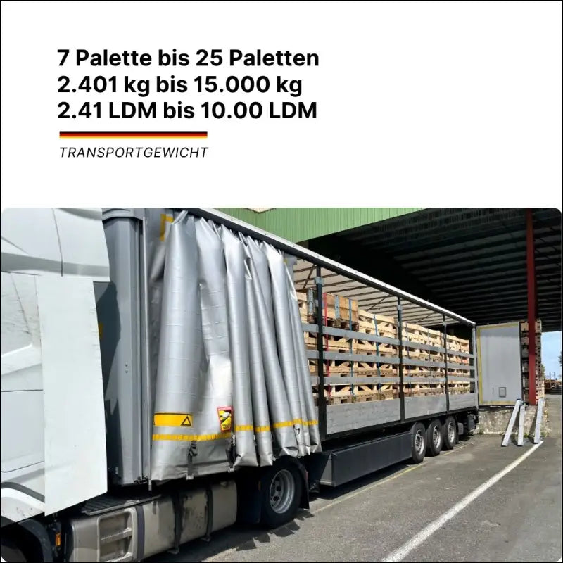 Günstiger Teilladung LTL-Transport  – paletten transportieren
