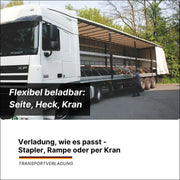 Komplettladung FTL-Transport – schnelle & zuverlässige LKW-Transporte