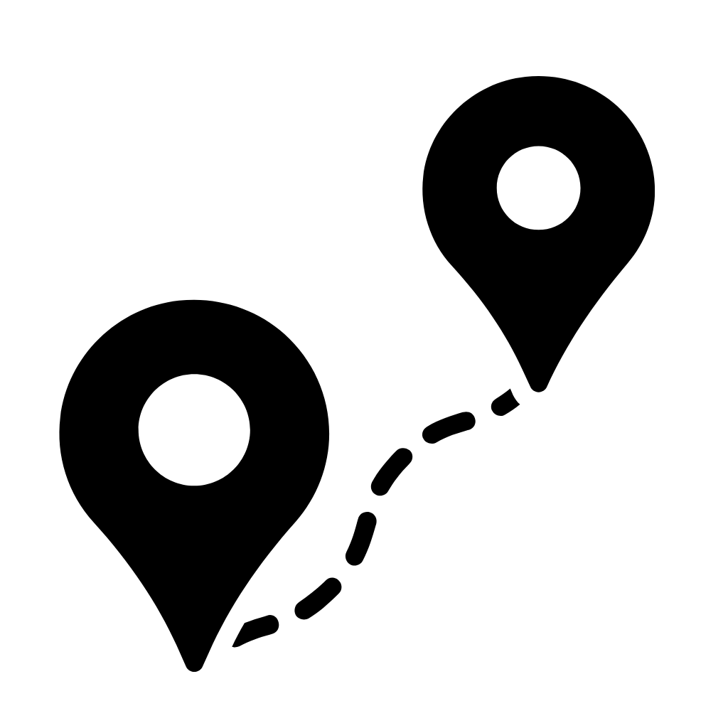 Icon Entfernung – Transportstrecke für Speditionskalkulation