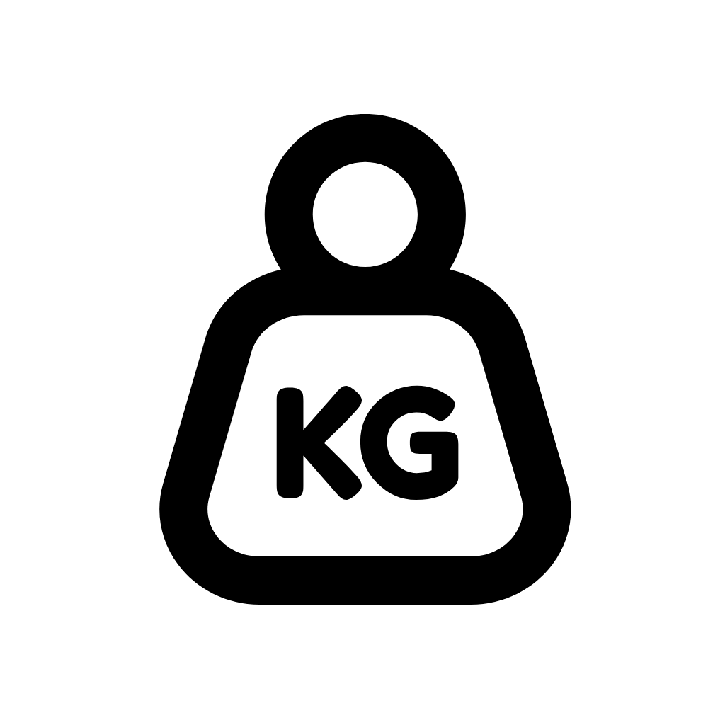 Icon Gewicht – Sendungsgewicht für Frachtberechnung