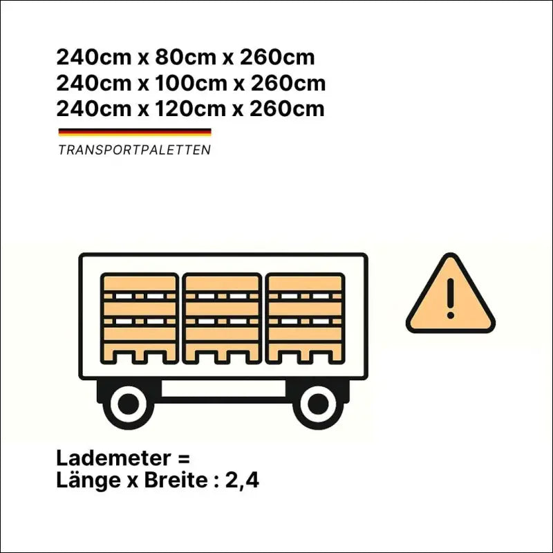 Komplettladung FTL Transport in Deutschland bis 24.000 kg versenden - Komplettladung