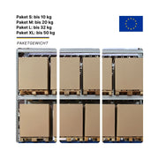 Pakete nach Estland – Paketgröße wählen