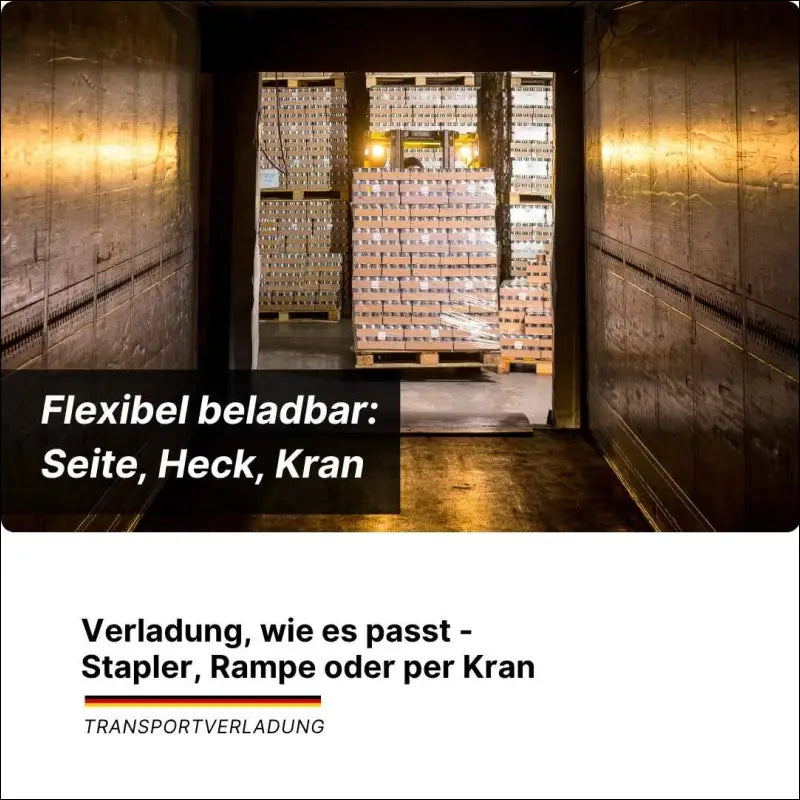 Komplettladung FTL Transport in Deutschland bis 24.000 kg versenden - Komplettladung