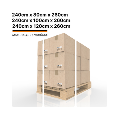 Günstiger Teilladung LTL-Transport  – paletten transportieren